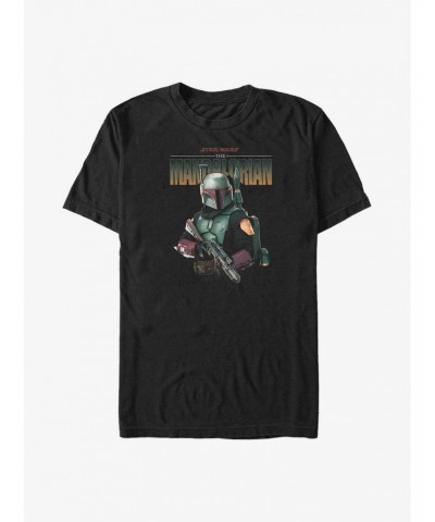 Star Wars The Mandalorian Boba Fett Shoot Out Big & Tall T-Shirt $7.65 T-Shirts