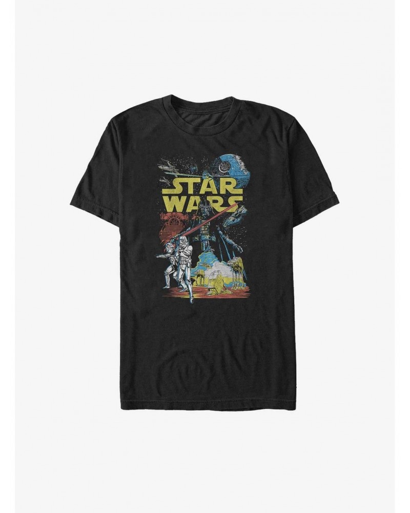 Star Wars Darth Vader Empire Big & Tall T-Shirt $10.52 T-Shirts