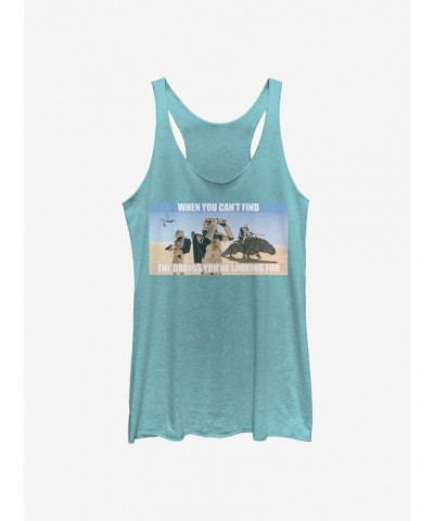 Star Wars Can't Find The Droids Girls Tank $8.29 Tanks