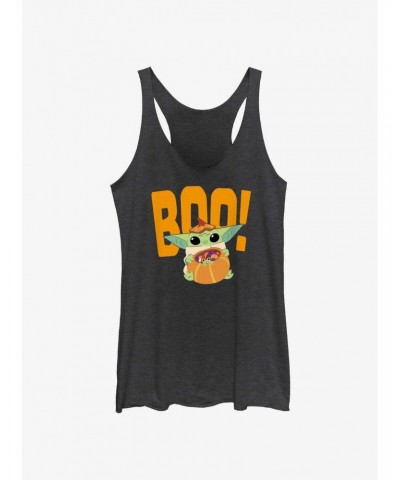 Star Wars The Mandalorian Grogu Boo Girls Tank $10.15 Tanks