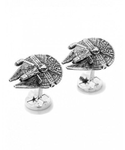 3D Star Wars Millennium Falcon Cufflinks $59.36 Cufflinks