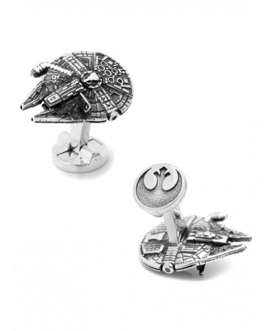 3D Star Wars Millennium Falcon Cufflinks $59.36 Cufflinks