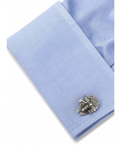 3D Star Wars Millennium Falcon Cufflinks $59.36 Cufflinks