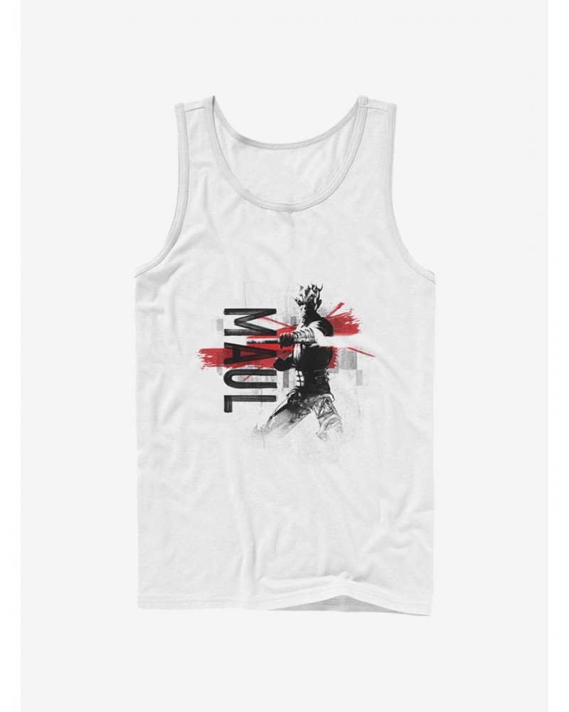 Star Wars The Clone Wars Maul Collage Tank $6.18 Tanks