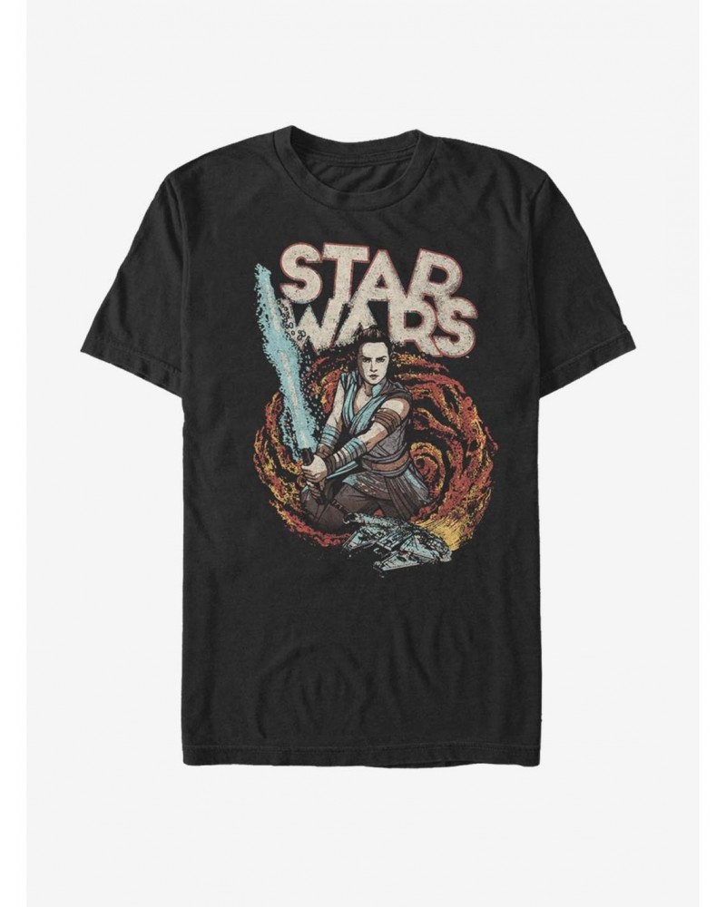 Star Wars: The Rise of Skywalker Dark Nines T-Shirt $6.21 T-Shirts