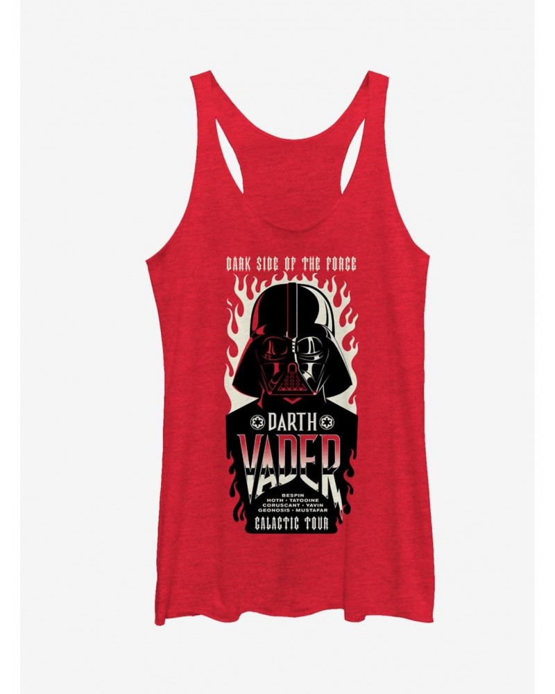 Star Wars Dark Side Concert Poster Girls Tanks $9.95 Tanks