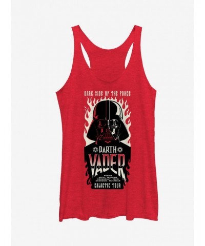 Star Wars Dark Side Concert Poster Girls Tanks $9.95 Tanks