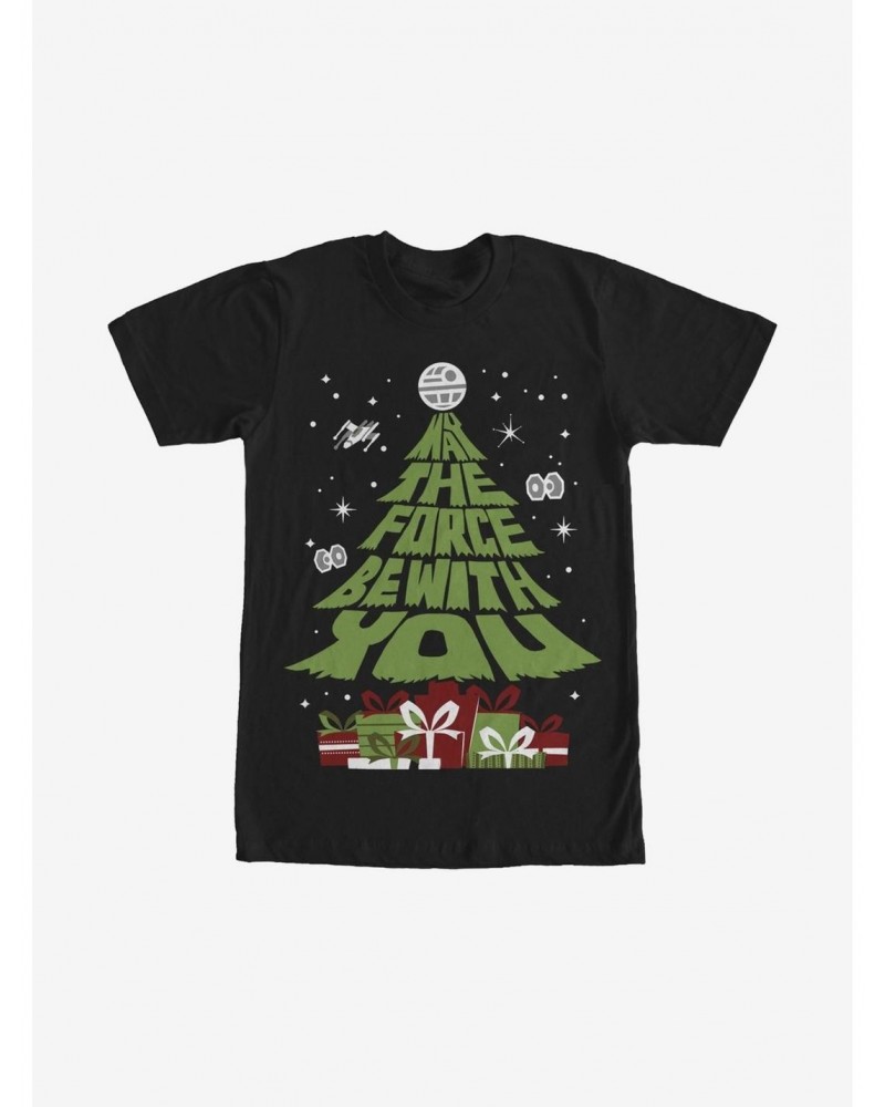 Star Wars May the Christmas Gifts Be With You T-Shirt $5.75 T-Shirts