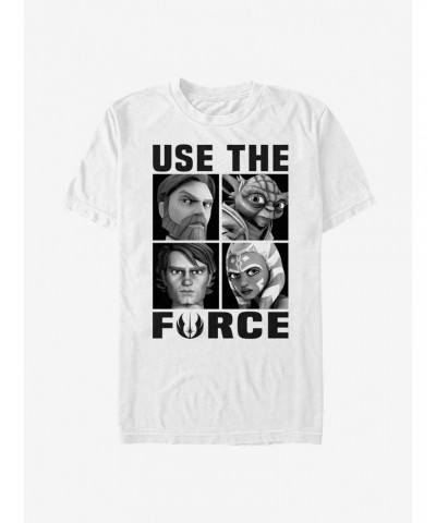 Star Wars The Clone Wars Force Users T-Shirt $5.90 T-Shirts