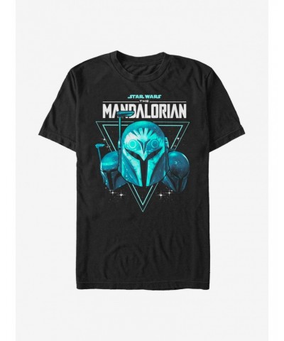 Extra Soft Star Wars The Mandalorian Helmets T-Shirt $5.82 T-Shirts