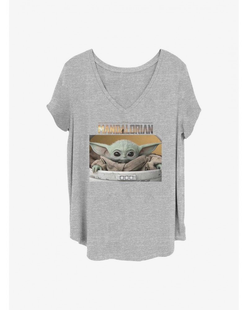 Star Wars The Mandalorian Small Child Girls T-Shirt Plus Size $7.17 T-Shirts