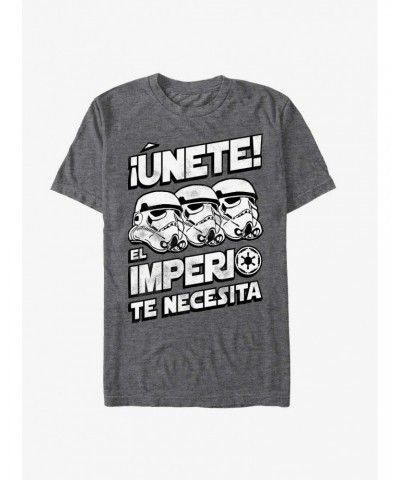 Star Wars El Imperio Te Necesita T-Shirt $6.06 T-Shirts