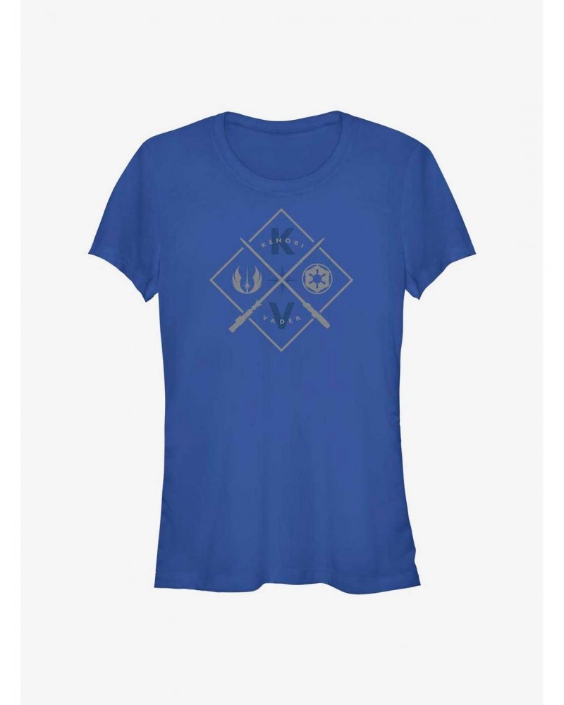 Star Wars Obi-Wan Kenobi Resistance Empire Crest Girls T-Shirt $6.96 T-Shirts