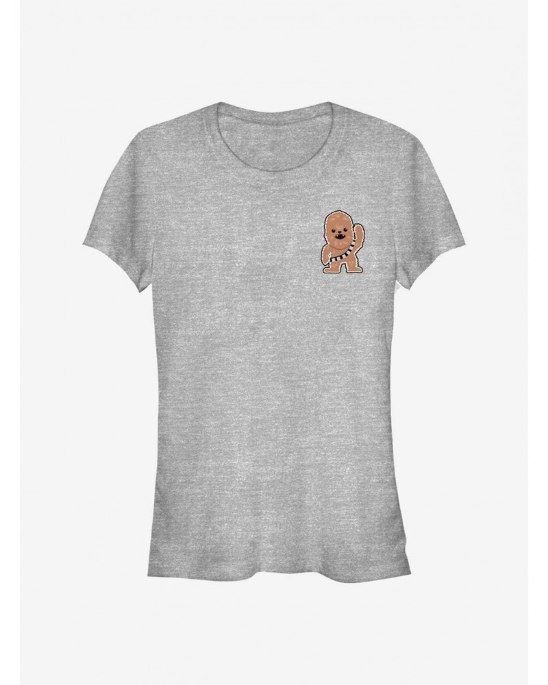 Star Wars Chewie Cutie Badge Girls T-Shirt $7.28 T-Shirts