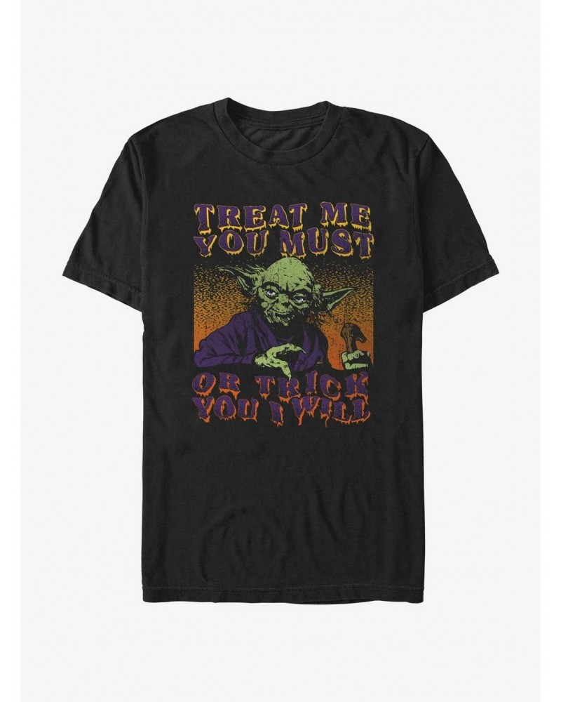 Star Wars Yoda Treat You Must T-Shirt $6.21 T-Shirts