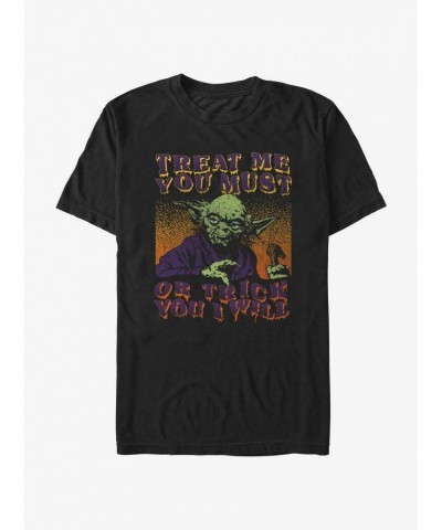 Star Wars Yoda Treat You Must T-Shirt $6.21 T-Shirts