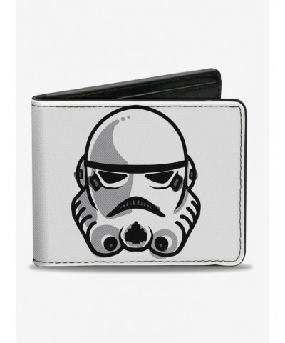 Star Wars Stormtrooper Face Parts Bi-fold Wallet $7.94 Wallets