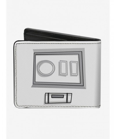 Star Wars Stormtrooper Face Parts Bi-fold Wallet $7.94 Wallets