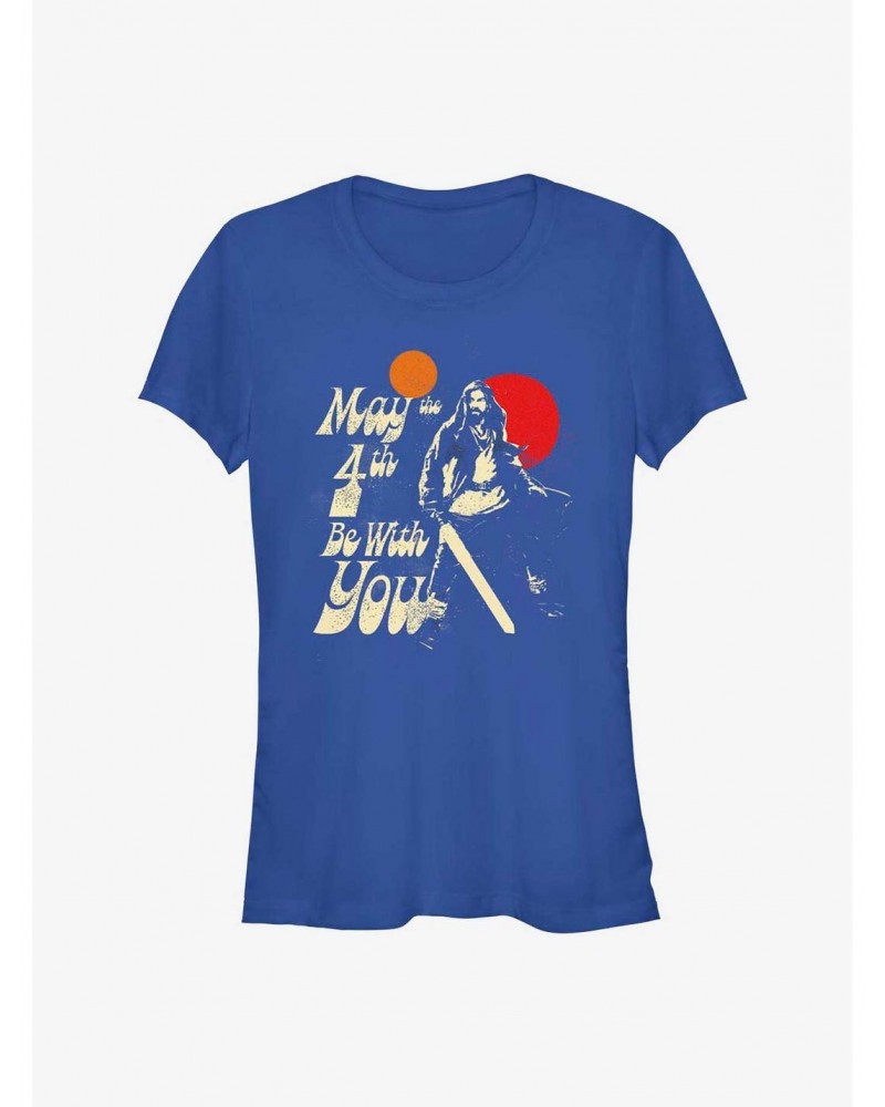 Star Wars Obi-Wan Kenobi May Fourth Girls T-Shirt $6.80 T-Shirts