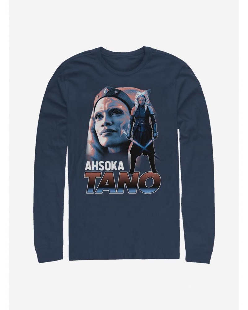 Star Wars The Mandalorian Ahsoka Tano Trainer Long-Sleeve T-Shirt $10.79 T-Shirts