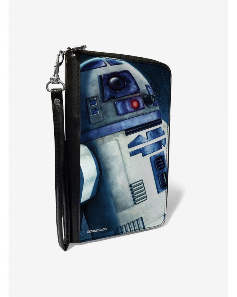 Star Wars the Clone Wars R2D2 Zip Around Wallet $10.47 Wallets