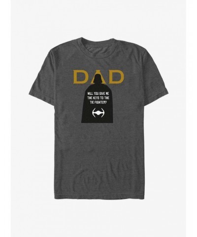 Star Wars Father's Day Keys To Fighter T-Shirt $7.45 T-Shirts