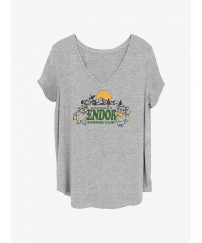 Star Wars Ewoks Endor Forest Summer Camp Girls T-Shirt Plus Size $7.17 T-Shirts