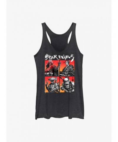 Star Wars: Visions Four Corner Panels Girls Tank $8.29 Tanks