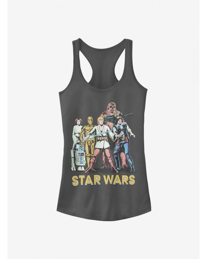 Star Wars Group Shot Two Girls Tank $9.56 Tanks