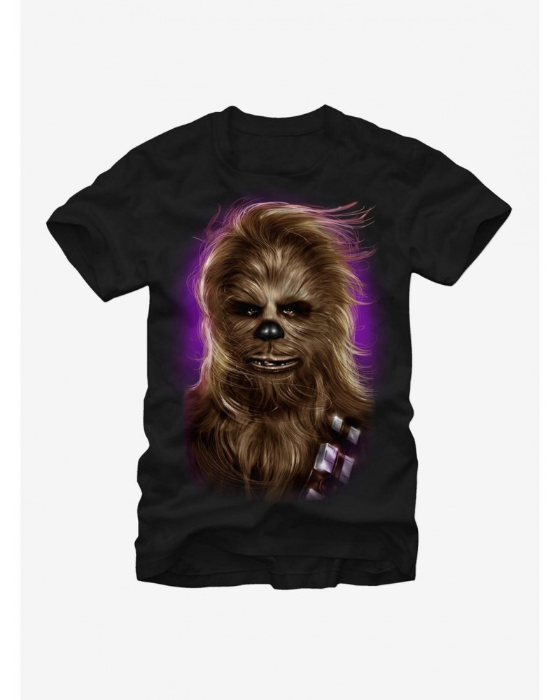 Star Wars Chewbacca Glamor Shot T-Shirt $5.44 T-Shirts