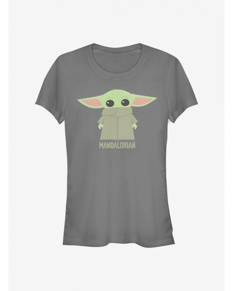 Star Wars The Mandalorian The Child Covered Face Girls T-Shirt $5.66 T-Shirts