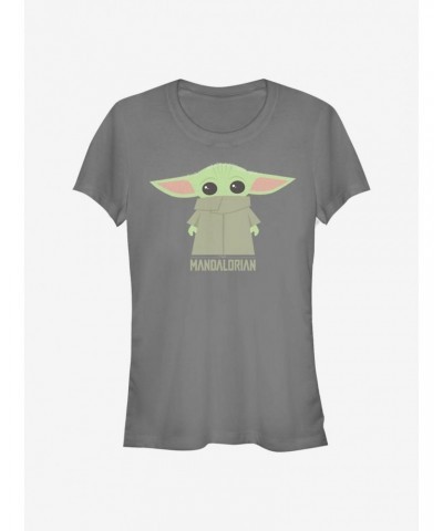 Star Wars The Mandalorian The Child Covered Face Girls T-Shirt $5.66 T-Shirts