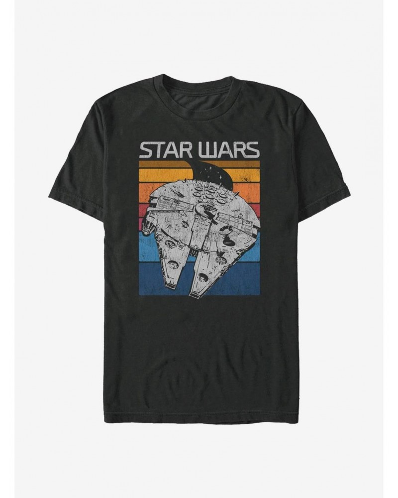 Star Wars Falcon Colors Two T-Shirt $7.61 T-Shirts