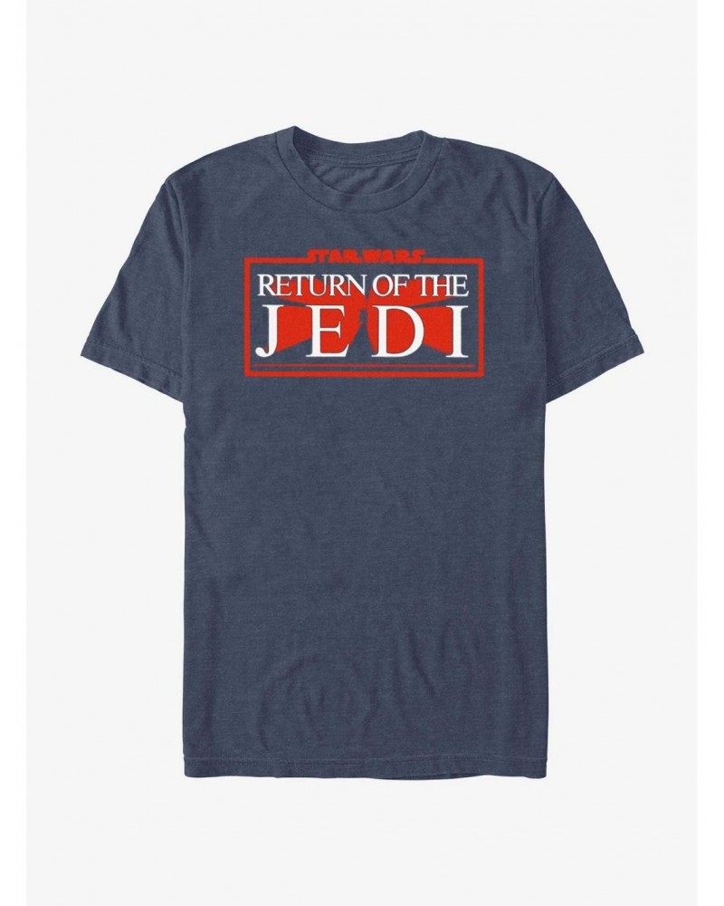 Star Wars Return of the Jedi 40th Anniversary Logo T-Shirt $4.81 T-Shirts