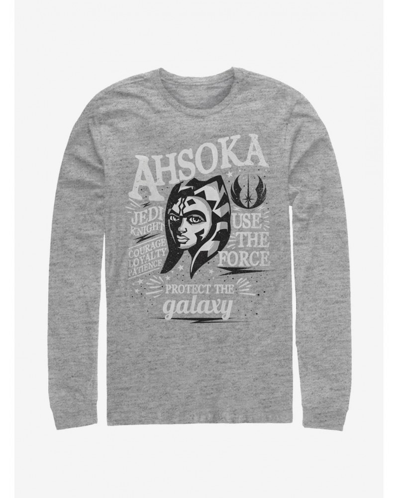 Star Wars The Clone Wars Ahsoka Long-Sleeve T-Shirt $10.79 T-Shirts