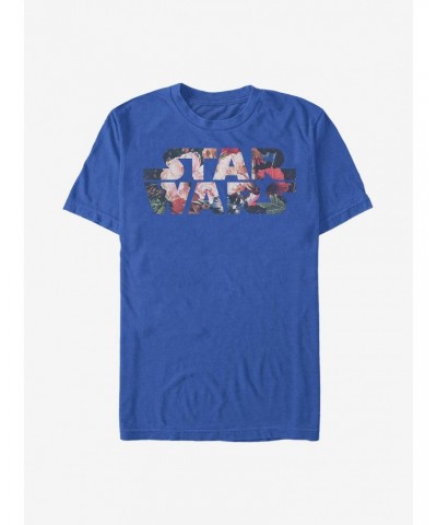 Star Wars Antique Flowers T-Shirt $6.83 T-Shirts