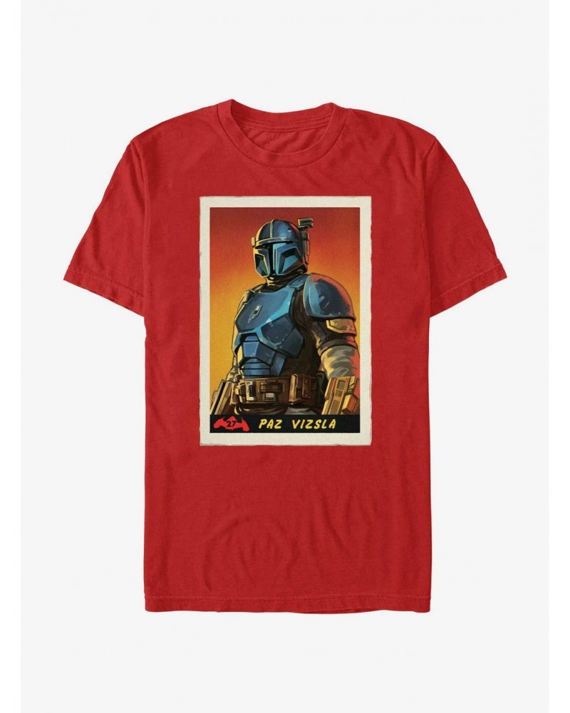 Star Wars The Mandalorian Paz Vizsla Poster T-Shirt $7.14 T-Shirts