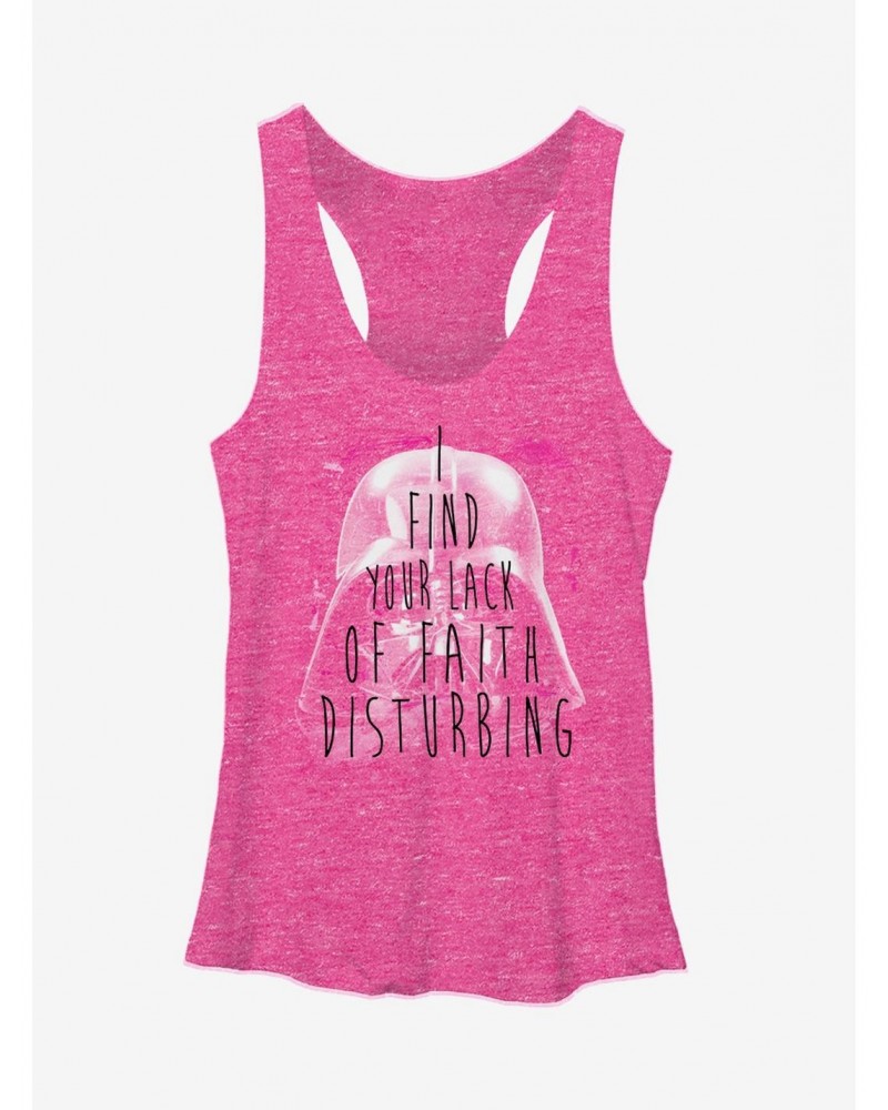 Star Wars Lack of Faith Girls Tanks $9.32 Tanks