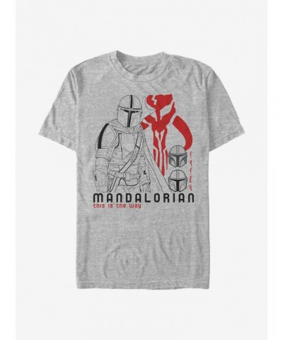 Star Wars The Mandalorian Mando Way T-Shirt $5.75 T-Shirts