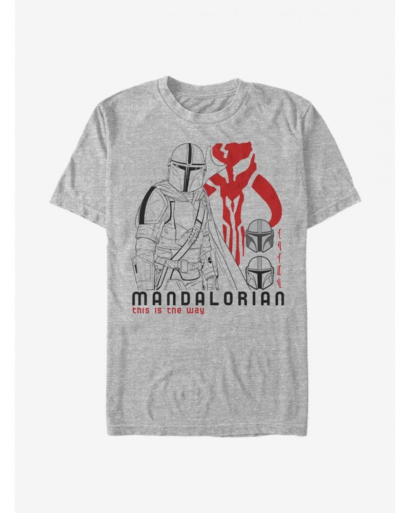 Star Wars The Mandalorian Mando Way T-Shirt $5.75 T-Shirts