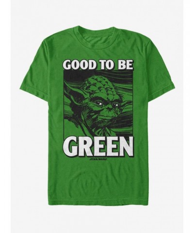 Lucasfilm Star Wars Green Yoda T-Shirt $6.37 T-Shirts