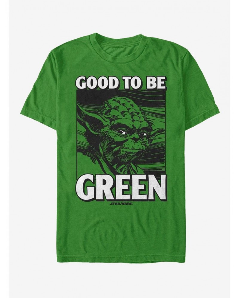 Lucasfilm Star Wars Green Yoda T-Shirt $6.37 T-Shirts