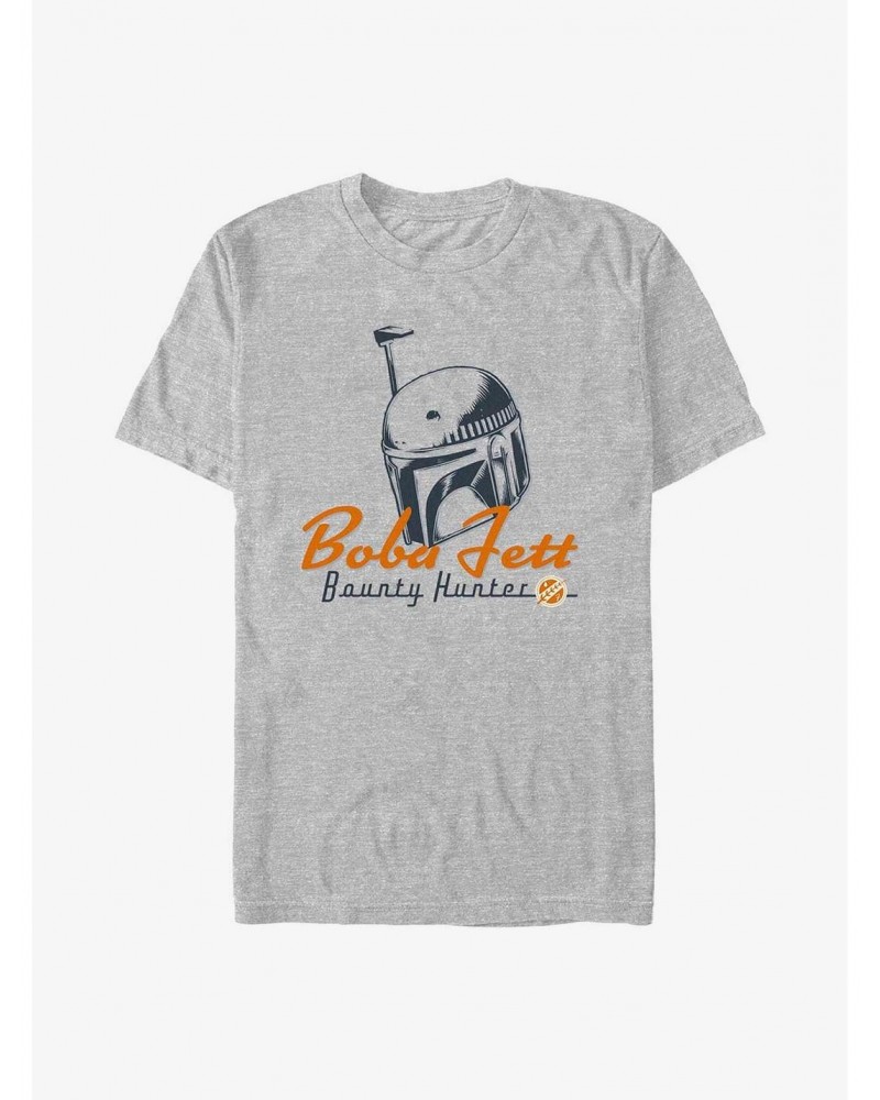 Star Wars The Book Of Boba Fett Boba Helmet T-Shirt $4.81 T-Shirts