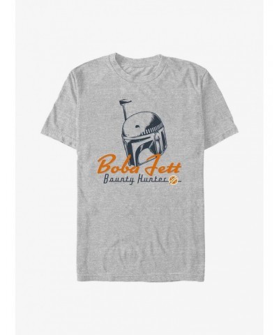 Star Wars The Book Of Boba Fett Boba Helmet T-Shirt $4.81 T-Shirts