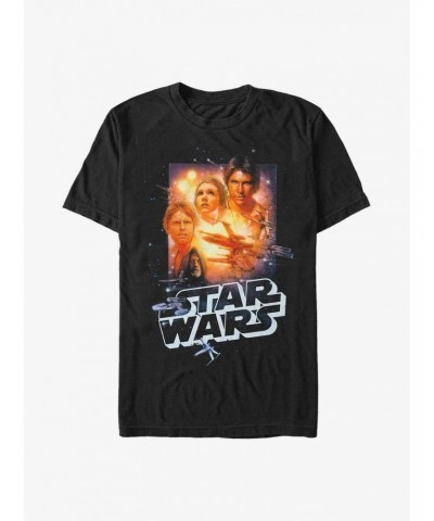 Star Wars Vintage Collage T-Shirt $4.66 T-Shirts