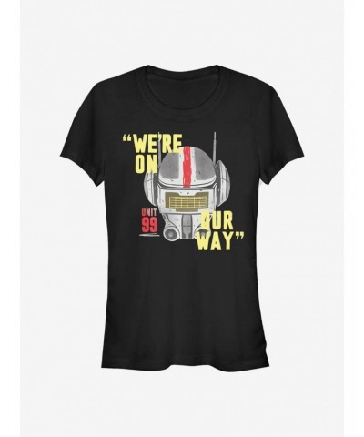 Star Wars: The Bad Batch On Our Way Girls T-Shirt $7.93 T-Shirts