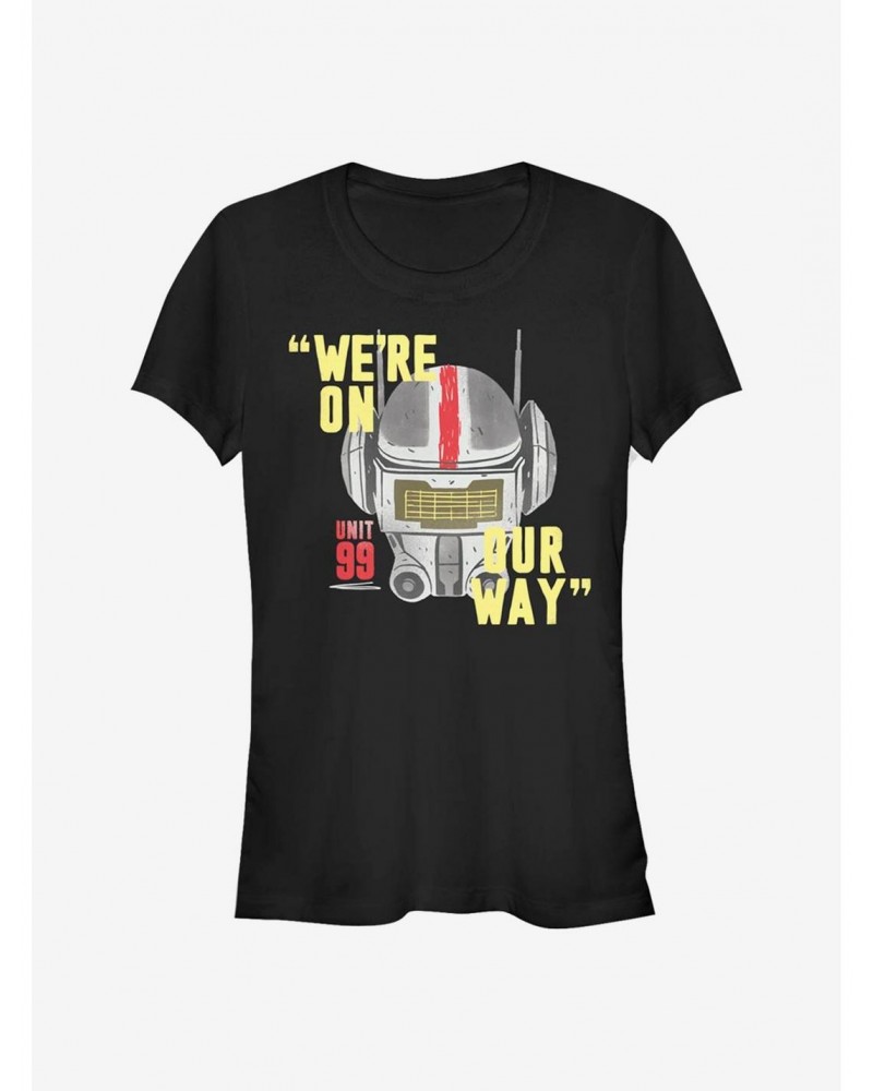 Star Wars: The Bad Batch On Our Way Girls T-Shirt $7.93 T-Shirts