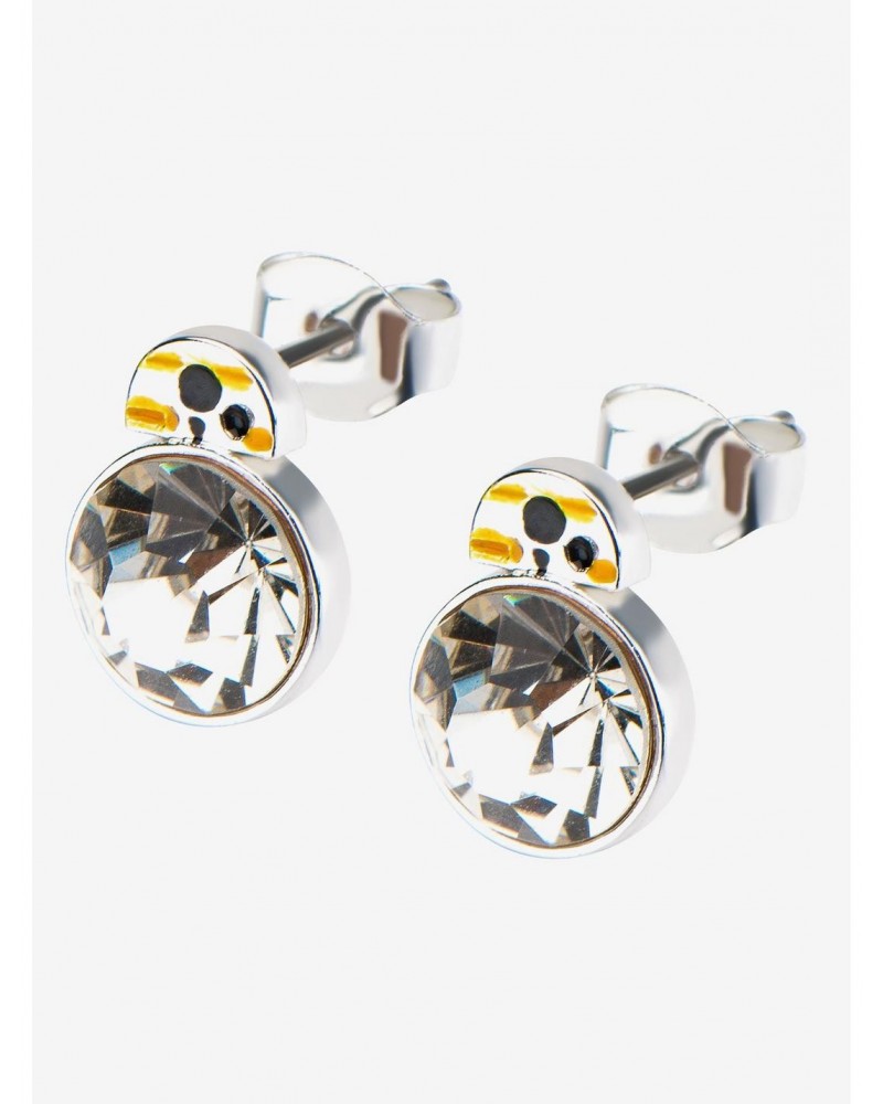 Star Wars Silver Plated BB8 Stud Earrings $9.75 Earrings