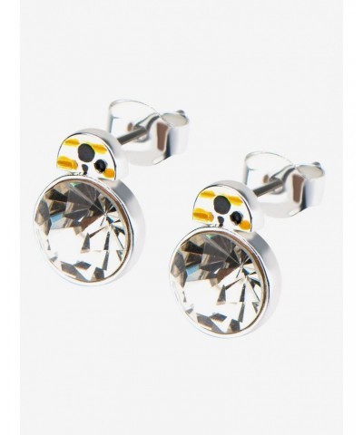 Star Wars Silver Plated BB8 Stud Earrings $9.75 Earrings