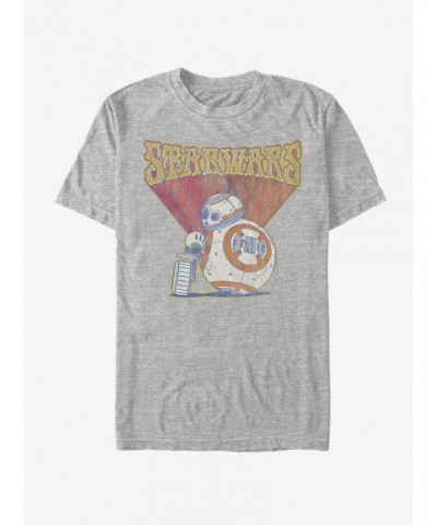 Star Wars: The Rise of Skywalker BB-8 Retro T-Shirt $6.99 T-Shirts